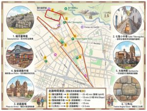 庫斯科市區地圖