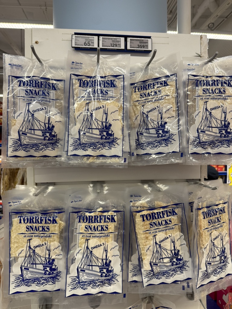 天然鱈魚乾點心(Tørrfisk Snacks)
