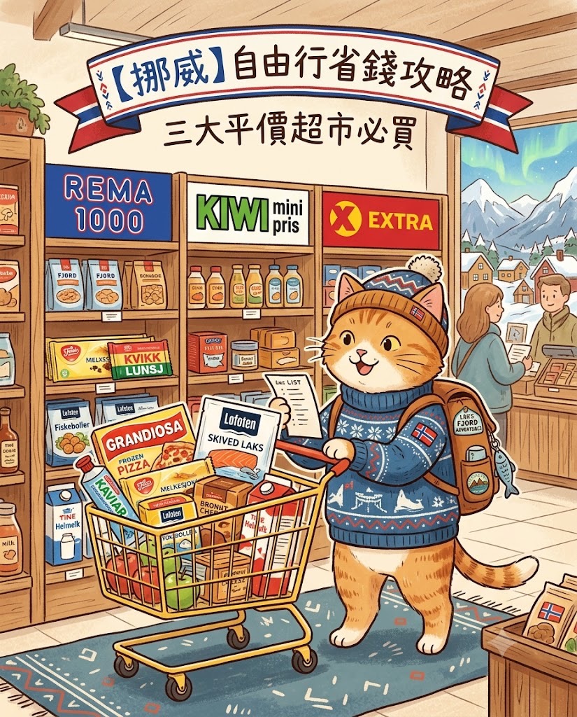 挪威三大平價超市必買